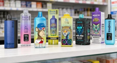 nabídka vape s různou výdrží